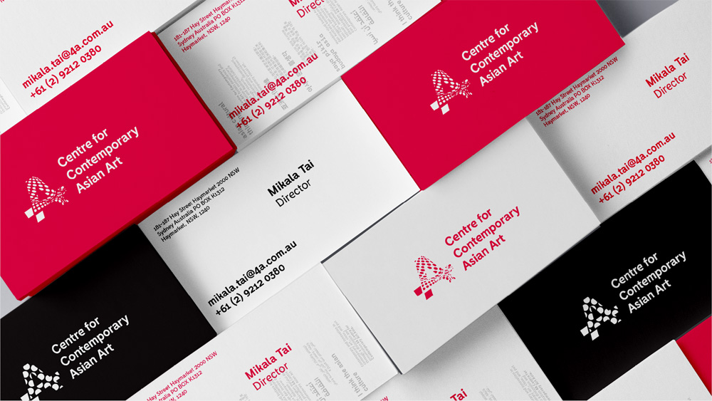 New Logo and Identity for 4A Centre for Contemporary Asian Art by Futurebrand
