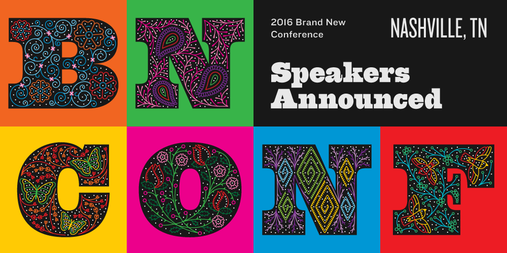 2016 Brand New Conference: Speakers Announced