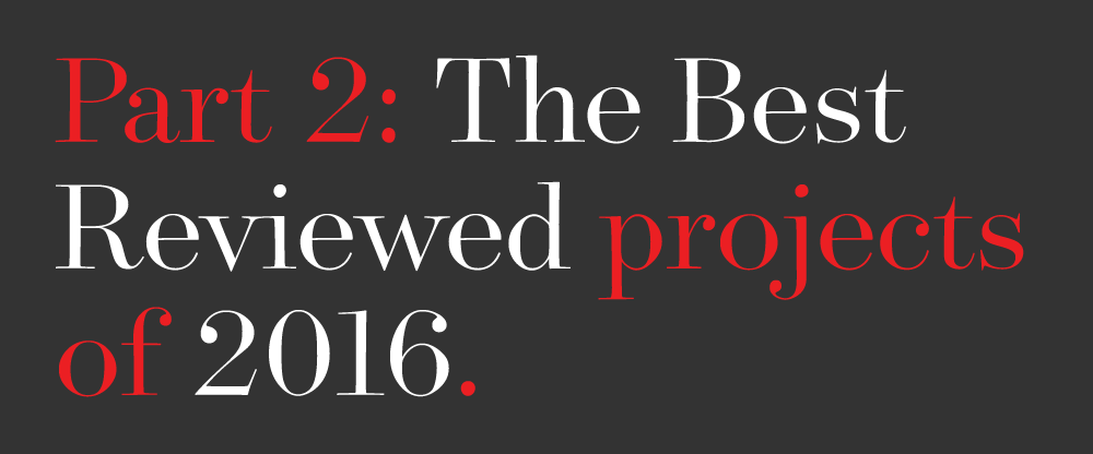 The Best and Worst Identities of 2016, Part 2: The Best Reviewed