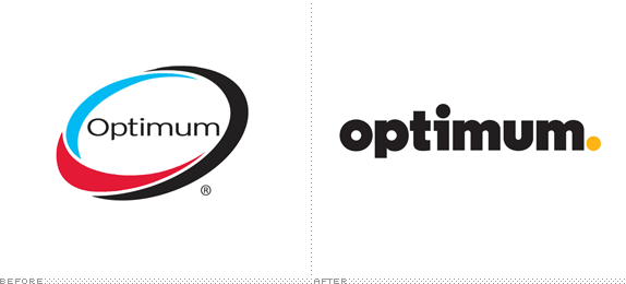 Optimum Logo, Before and After