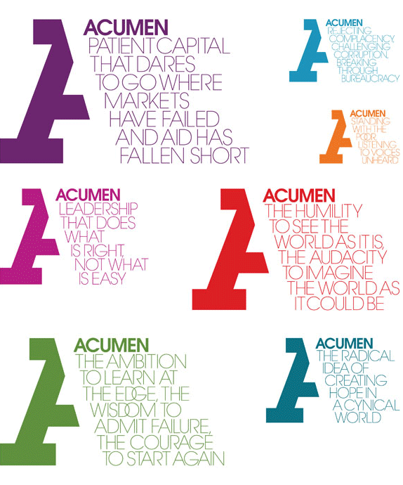 Acumen Logo and Identity