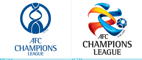 AFC Logo, Before and After