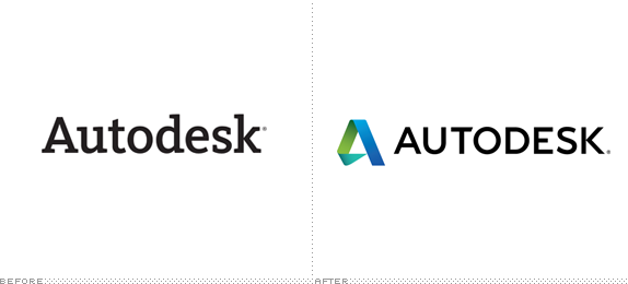Autodesk Logo, Before and After