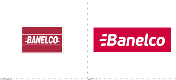 Banelco Logo, Before and After