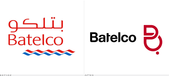Batelco Logo, Before and After