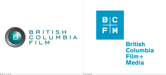 British Columbia Film Logo, Before and After