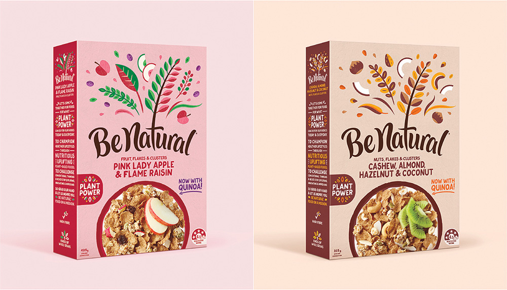 New Logo and Packaging for Be Natural by Loop Brands