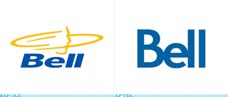 Bell Logo, Before and After