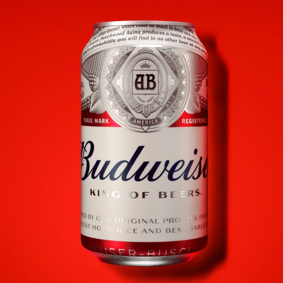 New Logo and Packaging for Budweiser by Jones Knowles Ritchie