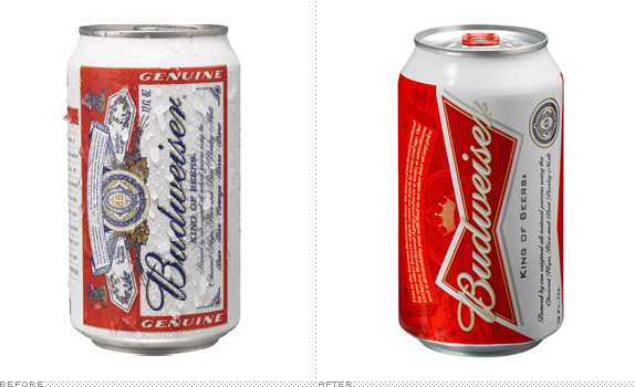 Budweiser Can, Before and After