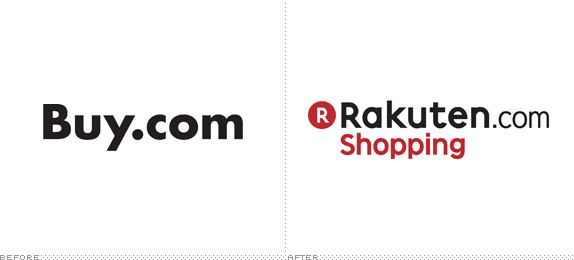 Buy.com Logo, Before and After