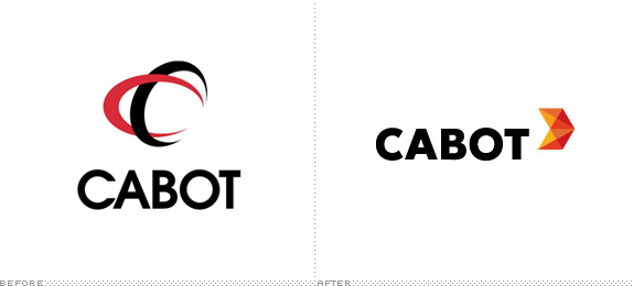 Cabot Logo, Before and After