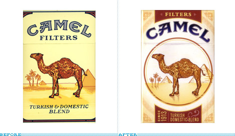Camel Pack, Before and After