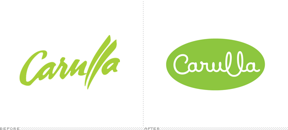 Carulla Logo, Before and After