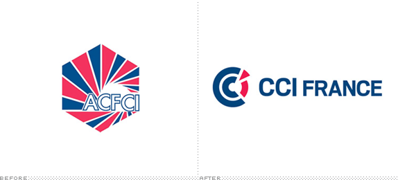 France Chambres de Commerce et d'Industrie Logo, Before and After
