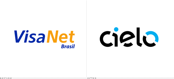 Cielo Logo, Before and After