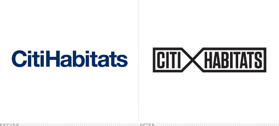 CitiHabitats Logo, Before and After