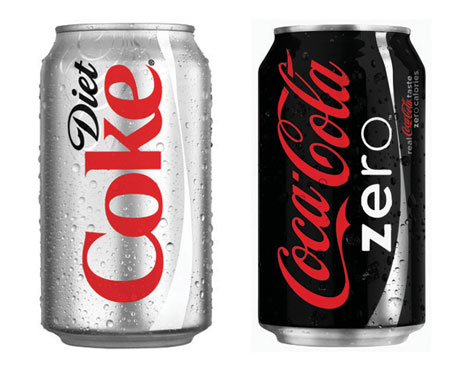 Diet Coke and Coca-Cola Zero Cans
