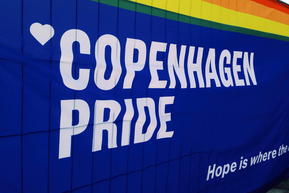 New Logo and Identity for Copenhagen Pride by Poulsen Projects