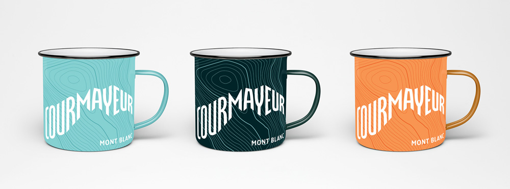 New Logo and Identity for Courmayeur by Interbrand