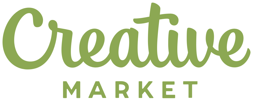 New Logo for Creative Market done In-house