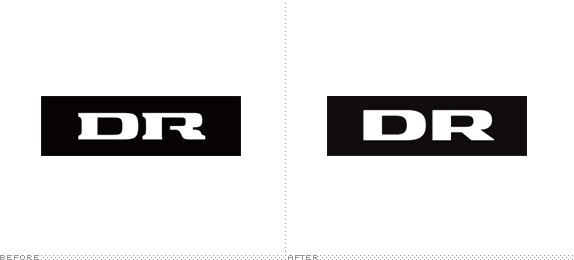 Danish Broadcasting Logo, Before and After