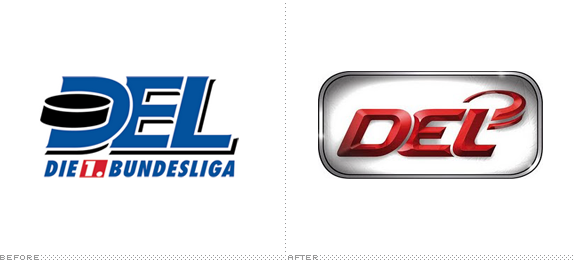 Deutsche Eishockey Liga Logo, Before and After