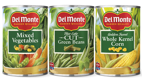 Del Monte Logo and Packaging