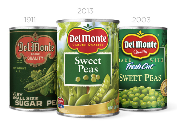 Del Monte Logo and Packaging