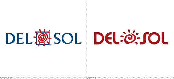 Del Sol Logo, Before and After