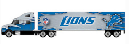 Detroit Lions Toy Truck