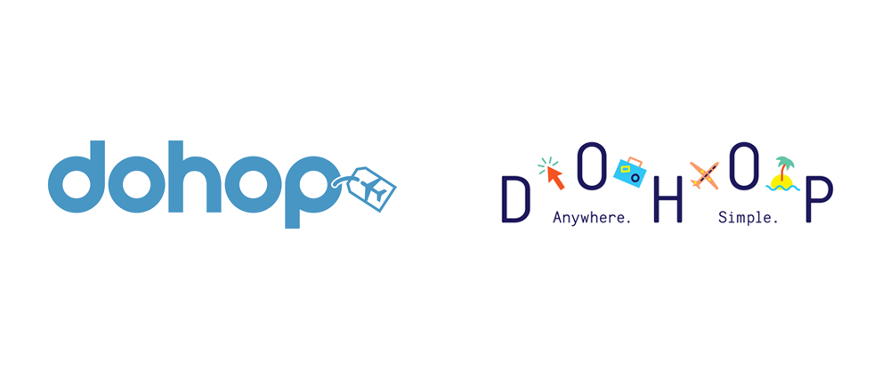 New Logo and Identity for Dohop by Bedow