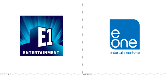 Entertainment One Logo, Before and After