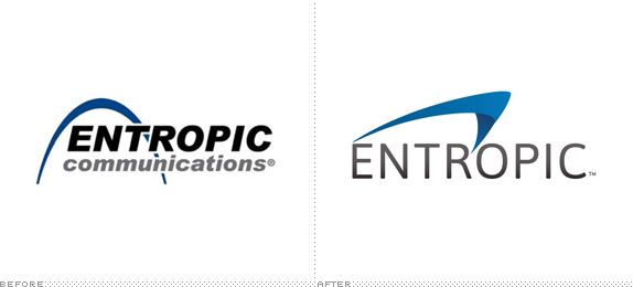 Entropic Logo, Before and After