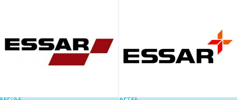 Essar Group Logo, Before and After