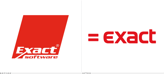 Exact Logo, Before and After