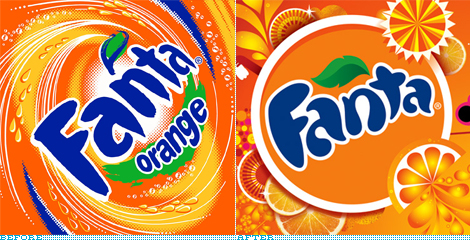 Fanta Identity, Before and After