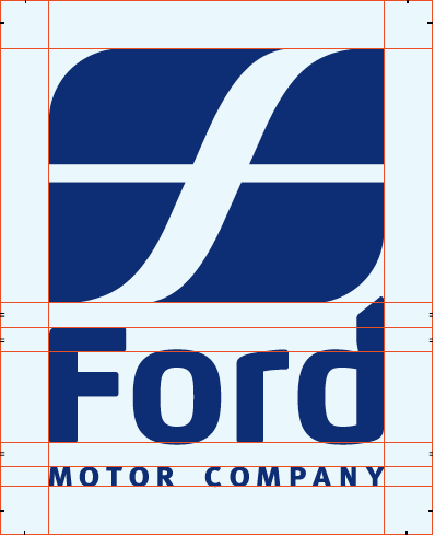 Ford Logo Grid
