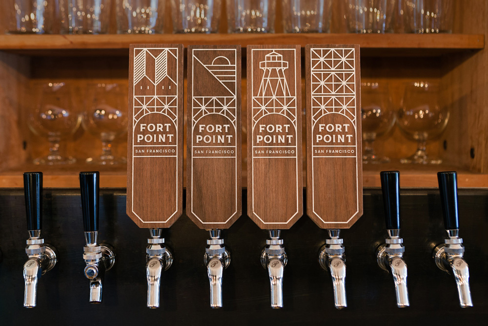 New Logo, Identity, and Packaging for Fort Point Beer by Manual