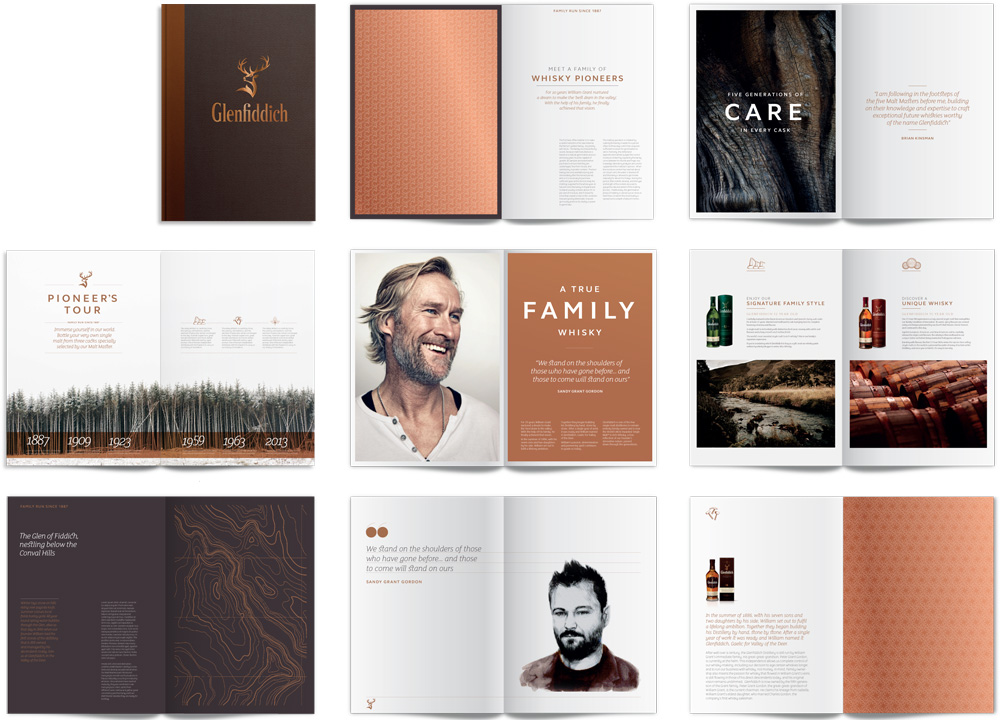 New Logo, Identity, and Packaging for Glenfiddich by Purple