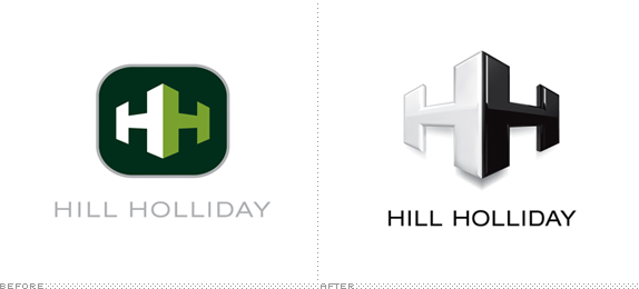 Hill Holiday Logo, Before and After