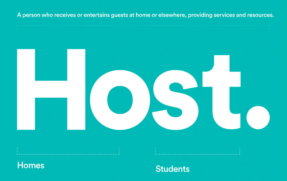 New Name, Logo, and Identity for Host by Mr B & Friends