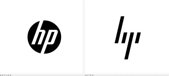 A New HP So Close Yet So Far Away HP Logo Before and After