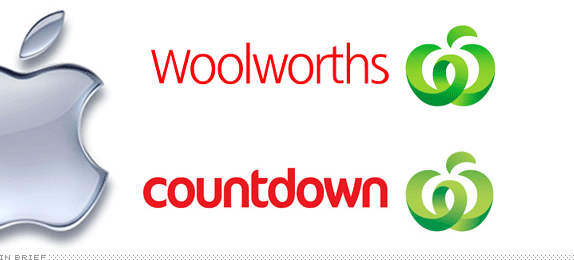 Woolworths, Countdown and Apple