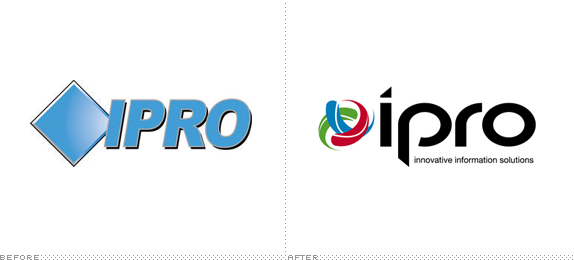 Ipro Logo, Before and After
