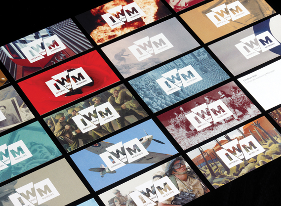  Imperial War Museums identity by Hat Trick