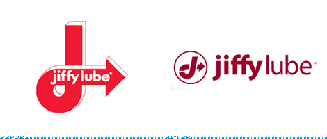 Jiffy Lube Logo, Before and After