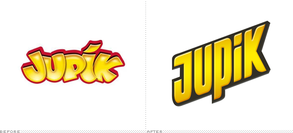 Jupik Logo, Before and After