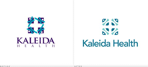 Kaleida Health Logo, Before and After