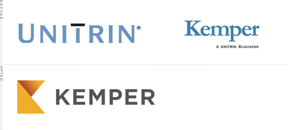 Kemper Logo, Before and After